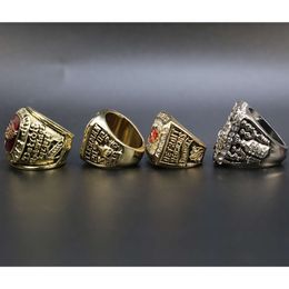 SA16 Band anneaux NHL 1997 1998 2002 2008 Détroit Red Wings Championship Ring 4pcs set