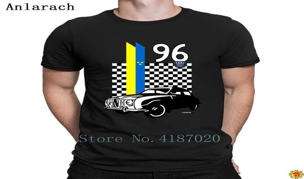 Saab 96 t-shirt nouveau Style été tenue humoristique t-shirt pour hommes vêtements de créateur intéressant Anlarach 100 Cotton6141747