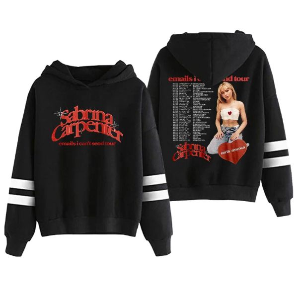 Sabrina Carpenter Courriels Je ne peux pas envoyer Tour Sweat Sweatshirt graphique Hip Hop Sweat Fund Hoodie Poleron Hombre Streetwear Harajuku