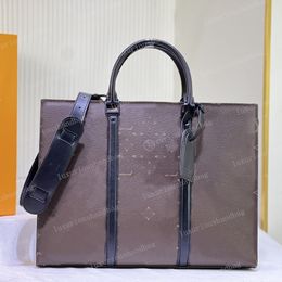 Sac Plat Horizontal Zippe Tote Bag Bag Designer Bags Luxury Bolsos de lujo Bolsos de moda Bolsa de negocios Cross Body Shoulder Carteres Gran capacidad