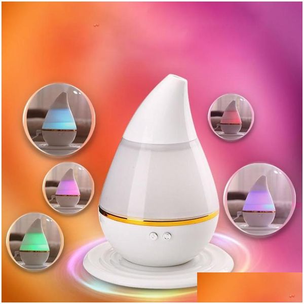 Sacs de sachet en gros - Haute qualité USB LED Humidificateur d'air Brûleurs d'encens Huile essentielle Trasonic Aroma Therapy Diffuseur Drop Delive Dh6Um