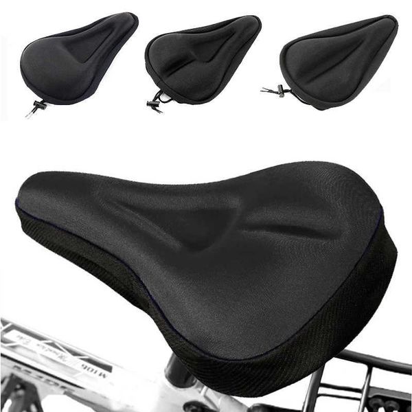 Selles 3D doux respirant housse de selle de vélo siège en mousse confortable coussin de vélo de montagne coussin accessoires de vélo 0130