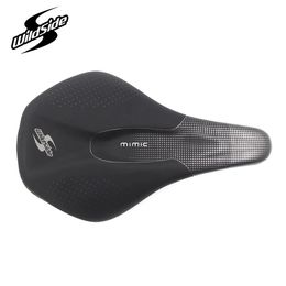 Selles Wildside Selle de vélo de Route légère 155 mm pour Hommes Femmes Selle de vélo Confort VTT Selle de vélo de Montagne siège de Course Large