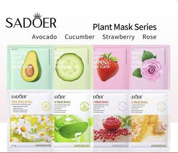 SADOER PLANT FACIAL MASKE Série de contrôle d'huile Hydrat Hydrating Mask Wholesale