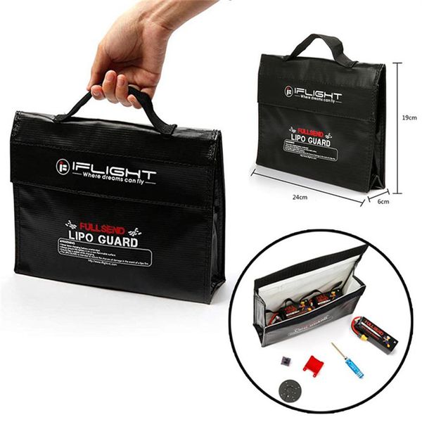 Safe Battery Guard Sac de protection de charge Sac anti-déflagrant pour batterie Stockage ignifuge LiPo Anti-déflagrant Safe289e