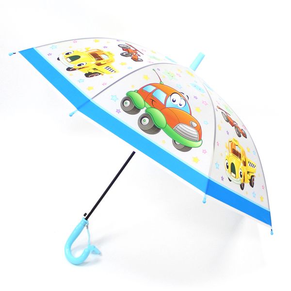 SAFEBET Enfants Parapluie Cartoon Parapluies De Voiture Transparent Enfants Parapluie Animaux Parapluies Mignons Semi Automatique Dropshipping 201104