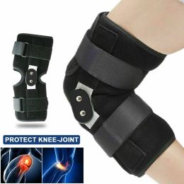 SEGURIDAD 2019 ALUMINUS Ajustable Médica Winged Knee Orthise Support Ligament Lesión deportiva Modas de rodilla de férula ortopédica al aire libre