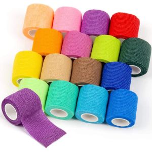 Sécurité 24 Rolls Self Adhesive Bandage Wrap cohesive Bandage Tape Sports Tape Vet Wrap