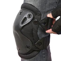 Sécurité 4pcs Tactical Kneepad Elbow Gnee Pads Military Protector Army Airsoft Outdoor Sport Working Hunting Skating Safety Gear