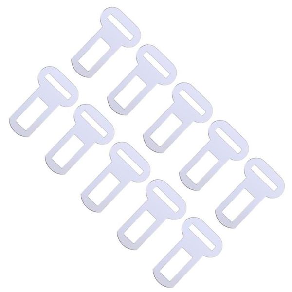 Accessoires de ceintures de sécurité 10 pièces, boucle de fixation de ceinture pour chien de compagnie, harnais de ceinture de sécurité pour véhicule 324M