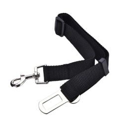 Ceintures de sécurité Accessoires Ajustement pour animaux de compagnie Cat de voiture pour chiens de voiture Colliers de courroie de retenue Leash Leash Travel Clip pour la plupart des véhicules