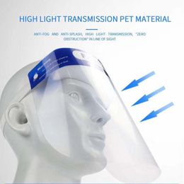 Veiligheid Faceshield Transparent Volledig Cover Beschermende Film Tool Anti-Mist Premium Pet Materiaal Gezichtsschild YD0597