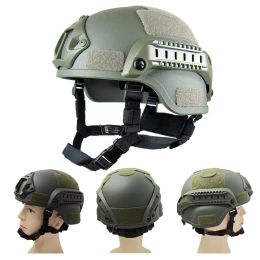 Veiligheid lichtgewicht tactische airsofthelm snelle Mich 2000 MH helm buiten tactische paintball CS SWAT Riding Protect -apparatuur