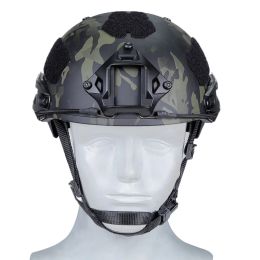 Sécurité Casque Tactical Multicam Airsoft Paintball Wargame Casque pour la circonférence de la tête 5264cm Tactique Camouflage Casque