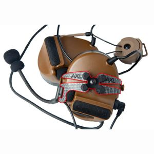 Sécurité des accessoires de connexion de casque extérieur Support Adaptateur de casque de casque tactique Adaptateur en fibre de carbone