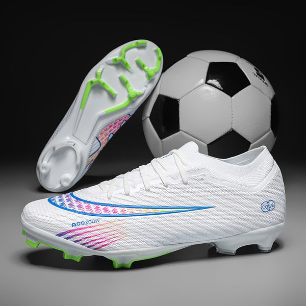 Chaussures de sécurité Chaussures de football Hommes Chaussures de football en salle Superfly Futsal Respirant Sports Herbe Crampons Longues Pointes TF Formation Résistant À L'usure 230713