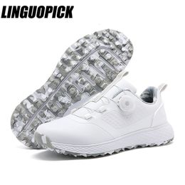 Chaussures de sécurité Golf hommes imperméable respirant Sneaker sans pointes sport marche sport de plein air chaussures de golf 2023 230821