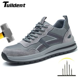 Chaussures de sécurité Bottes de travail pour hommes Chaussures de sécurité indestructibles Hommes Chaussures à bout en acier PunctureProof Baskets de travail Chaussures pour hommes Chaussures de travail pour adultes 230509