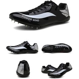 Calzado de seguridad Calzado deportivo de atletismo para hombres Calzado deportivo de atletismo para parejas Unisex Sprint Racing Jogging Competition Training Shoes 230711