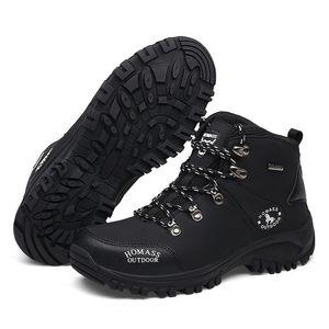 Chaussures de sécurité Hommes Imperméable Randonnée Escalade En Plein Air Antidérapant Camping Trekking Baskets Sport Respirant Alpinisme Armée Vert Botte 220921