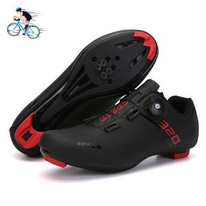 Chaussures de sécurité VTT Cyclisme Hommes Femmes Bottes de vélo de route Ultraléger Vitesse plate Sneaker SPD Crampons Chaussures de montagne Autobloquantes 220922