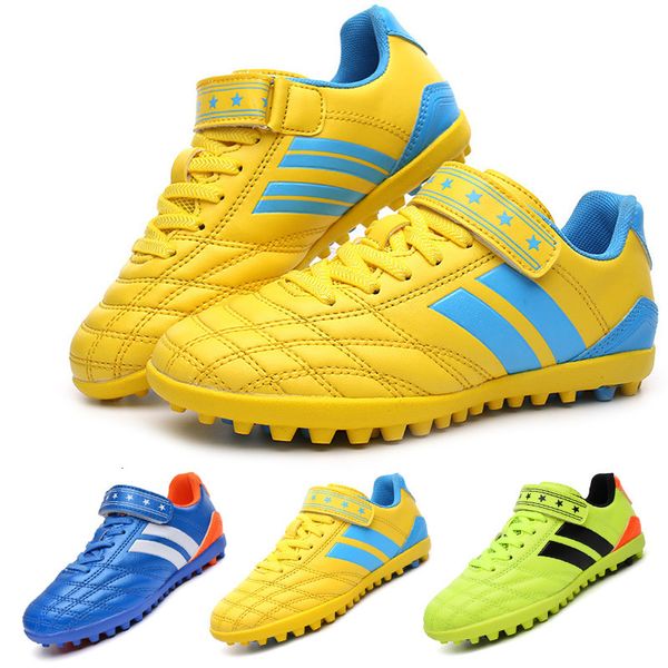 Zapatos de seguridad Personalidad Elegante y cómodo Niños Niñas Juego de entrenamiento Zapatillas de deporte Interior Exterior Césped Jóvenes Estudiantes Fútbol 3038 230707