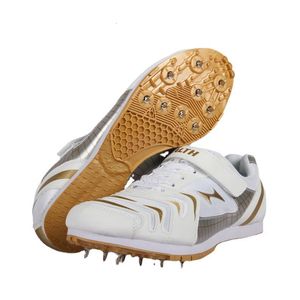 Chaussures de sécurité Chaussures d'athlétisme professionnelles pour hommes avec des pointes pointues respirantes et antidérapantes adaptées au port de chaussures de course de saut en longueur 230714