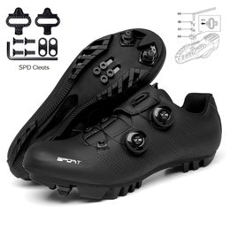 Veiligheidsschoenen Sapatilha Ciclismo MTB Men Cycling Road Bike Boots Speed ​​Flat Sneaker Women Cleats SPD Bicycle Footwear Mountain 220922