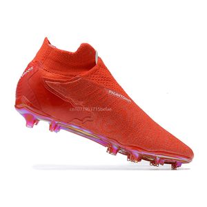 Zapatos de seguridad Tacos de fútbol Hombres Botas de fútbol transpirables Picos largos Phantom GX Elite Tobillo alto Venta al por mayor 230919