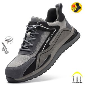 Sicherheitsschuhe mit Stahlkappe, Sicherheitsschuhe für Herren und Damen, leichte Arbeits-Sneaker, pannensichere Arbeitsschuhe, Unisex, Coustruction Sicherheits-Arbeitsstiefel 230518