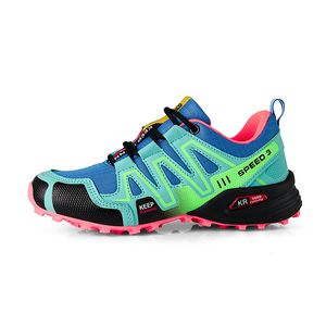 Zapatos de seguridad para Mujer, deporte de senderismo, antideslizantes, con cordones, para entrenamiento, correr, Zapatillas para Mujer, cestas transpirables, Zapatillas para Mujer 230822