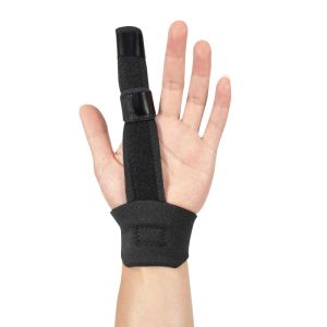 Lesiones de manga protectores de Safety Sport Deportivo de la correa de fijación a mano Extensión del dedo Splint Splints Soporte de correa de fijación ajustable