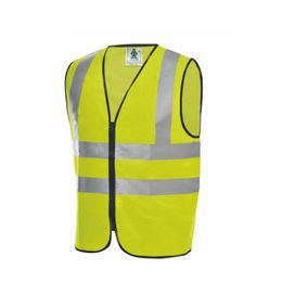 Vêtements de construction Gilet de sécurité pour hommes 3M Reflective Stripes Work Reflctive Vest For Men and Women