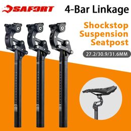 SAFORT 272309316mm 355mm MTB XC offroadfiets 4Bar Linkage Shockstop Verende Zadelpen Fourlink Schokdemper Zitbuis 240113