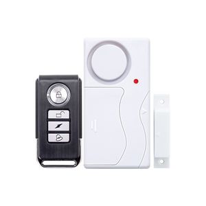 Saful Wireless Home Door Window Burglar DIY Sistema de alarma de seguridad Sensor magnético Sistema de alarma de control remoto