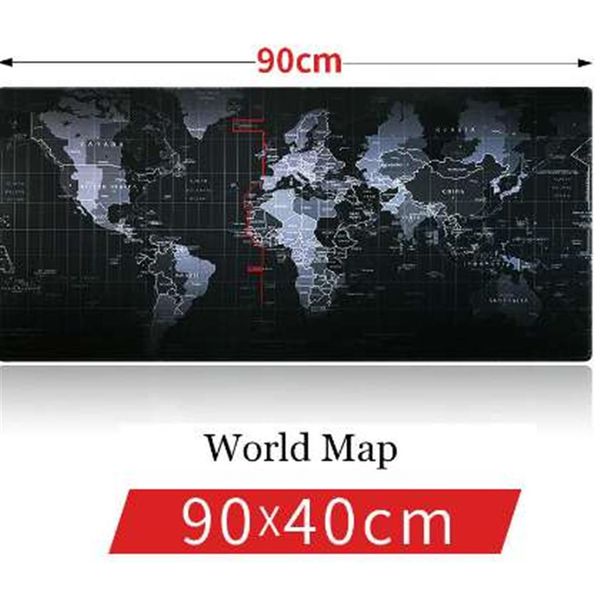 SAGO New 90 40cm Pro Gaming mouse pad Old world map dragon lion super mouse pads para Dota 2 LOL CSGO para Game Player Mousepad253z