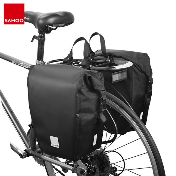 SAHOO 10L / 20L Mountain Road Bike étanche Bic de sac de vélo à vélo arrière Back Sac à paquet