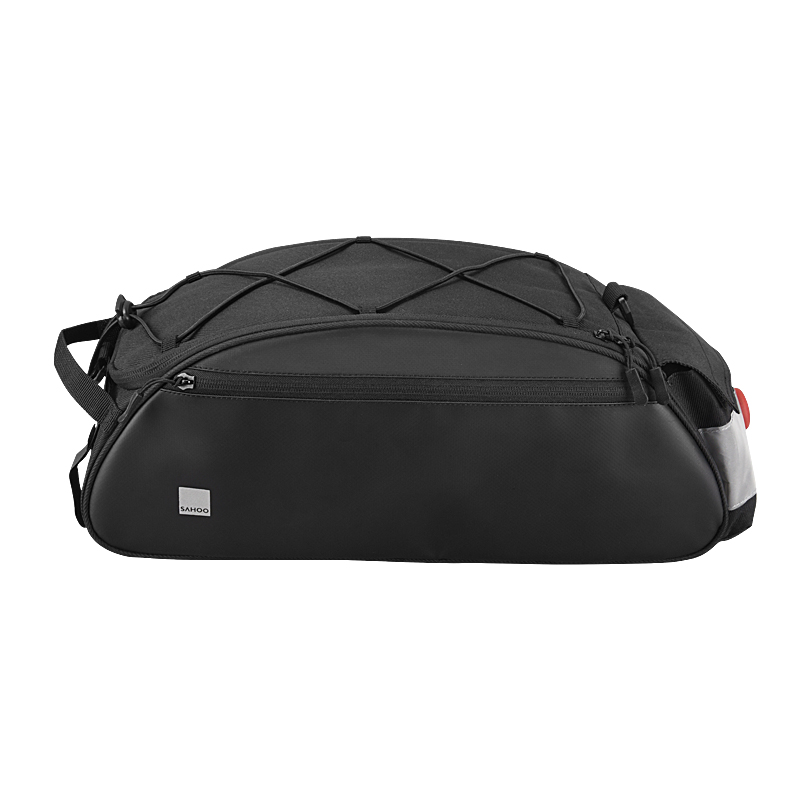 Sahoo 142093 Mountain Road Bike Cykelcykling baksätet Rack Trunk Bag Pack Saddle Bag Pannier Carrier Shoulder Bag 10L