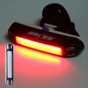 Sahoo 30 LED 3-modi 0.8W fiets achterlicht USB-fietswaarschuwingslamp Fietsen Veiligheid Rijden Noodzakelijk