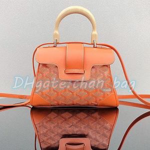 dame Designer tas houten top handvat Echt lederen handtassen crossBody Schoudertas Dames heren Luxe portefeuilles vrouw beroemde reistas Messenger Bag