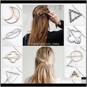 Sailor Moon Hairband Accessoires Triangle Clips Pour Fille Femmes Métal Géométrique Hairgrip 3Jnqx Bun Maker 15Knu