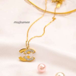 Sailormoon armband ontwerper voor vrouwen premium gouden kettingen vergulde Sier hangdeuze lange ketting roestvrijstalen cirkel ketting designer sieraden 45 cm geschenken