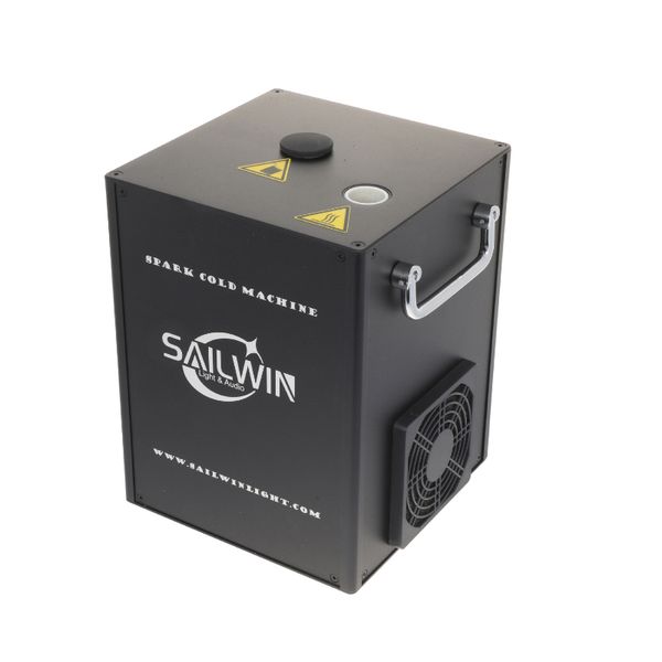 Sailwin USA STOCK 650W Mini DMX512 Máquina brillante en frío Luz de escenario DJ Efectos especiales para eventos de bodas Club con control remoto