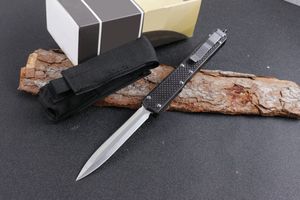 SAINT ANT UTX UT 85 Série Ultra Knife EDC Self Défense Military Tactical Pocket Knics D2 Blade en fibre de carbone Gandoue double bord UT85