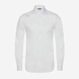 Saint Queen Chemise Harnais Pour Hommes Coupe Slim Col Flex Stretch Pinte Marque Vêtements Hommes Chemises Habillées À Manches Longues Style Hip Hop Qualité Couverture En Coton 8588