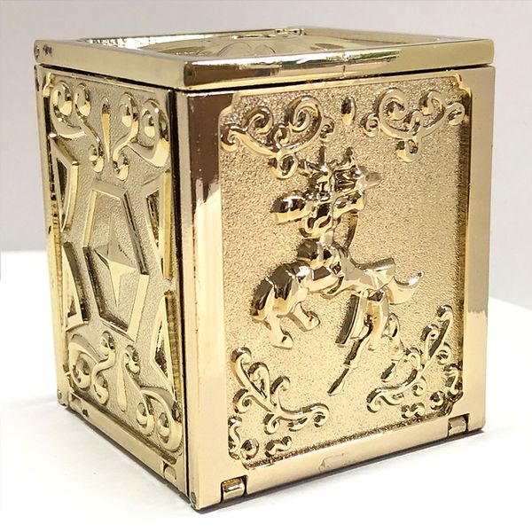 Saint Seiya Mito de mito ex Libra Fake Sagitario Sagitario Aioros Ophiuchus Lc Gold Metal Pandora Box Caballeros de figura del zodiaco en stock