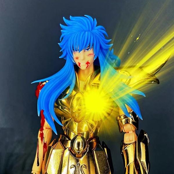 Saint Seiya Myth tela Ex Scorpio Cardia/Kardia Head Talling/4 caras+cabello Lienzo perdido/LC Caballeros de la figura del zodiaco en stock