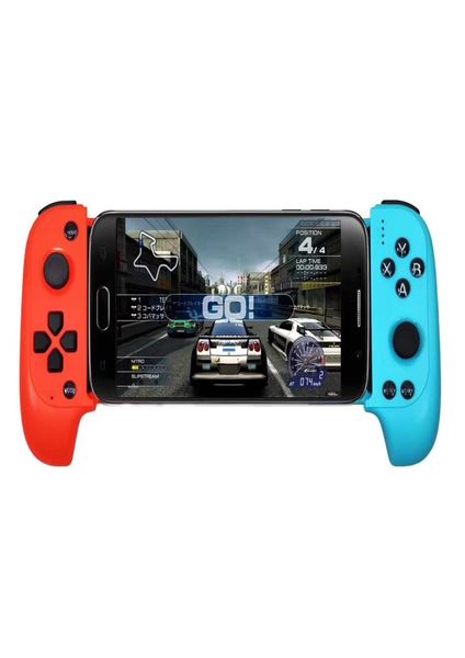 Saitake 7007F GamePad GamePad Bluetooth Controlador de juego para Huawei Xiaomi Teléfono Android TV iPhone Gamepads telescópico Joystick7798644