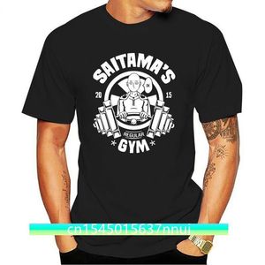 SaitamaS Gym T-shirt Grappig Een Punch Man Anime Training Oefening Top Mannen S 2Xl Trends Tee Shirt 220702