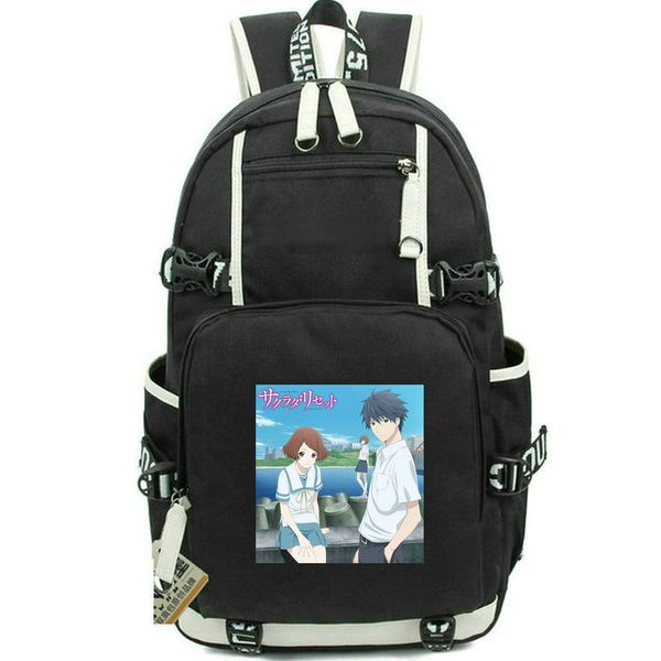 Sac à dos Sakurada Reset Sac à dos Asai Kei Sac d'école Sac à dos imprimé dessin animé Sac à dos décontracté Sac à dos pour ordinateur